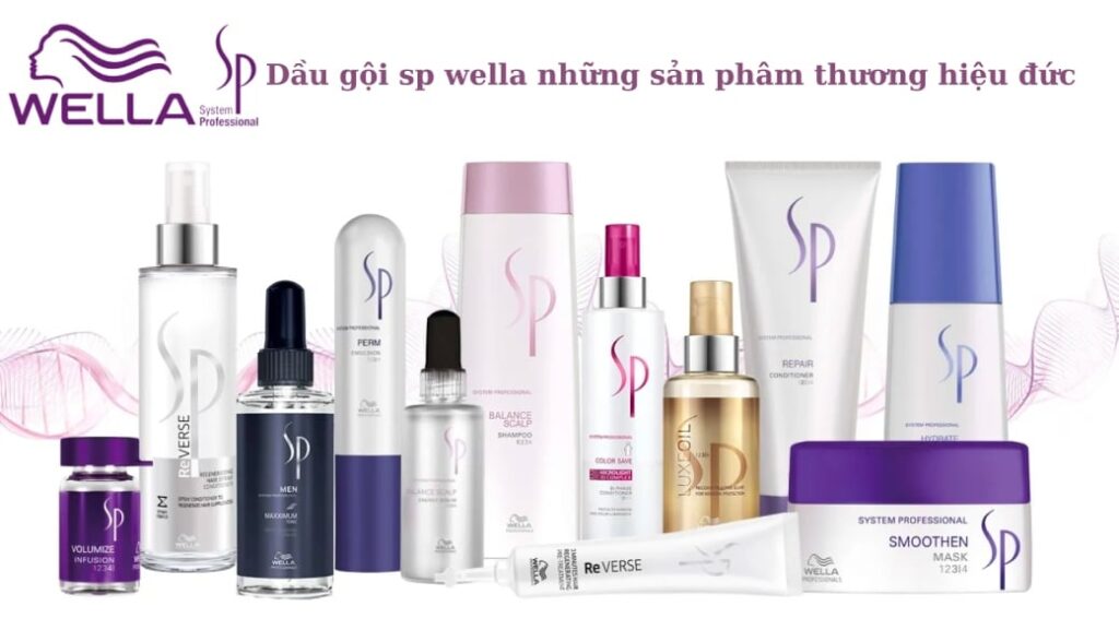 Dầu gội Sp Wella sản phẩm thương hiệu Đức