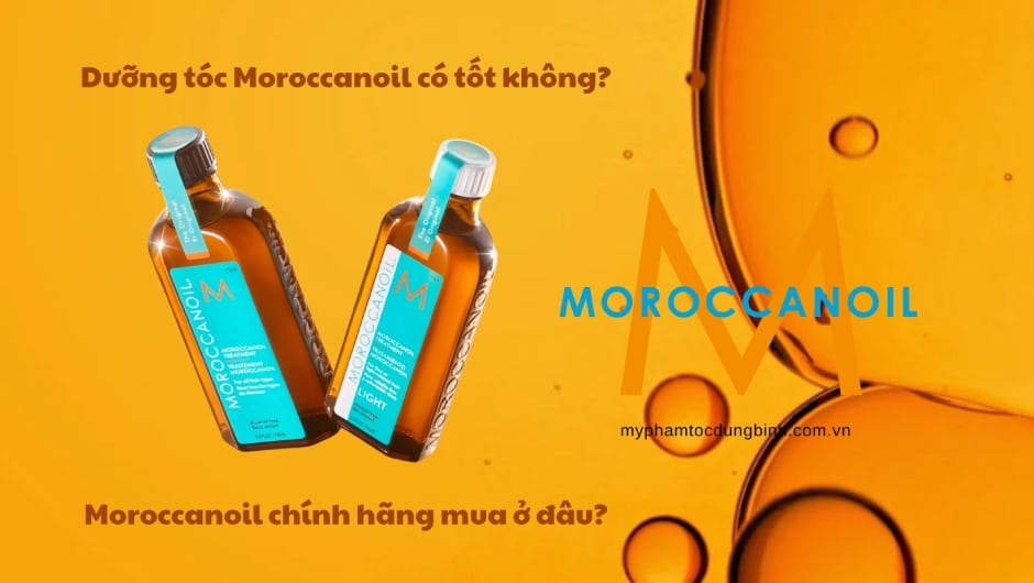 Dưỡng tóc Moroccanoil có tốt không? Moroccanoil chính hãng mua ở đâu
