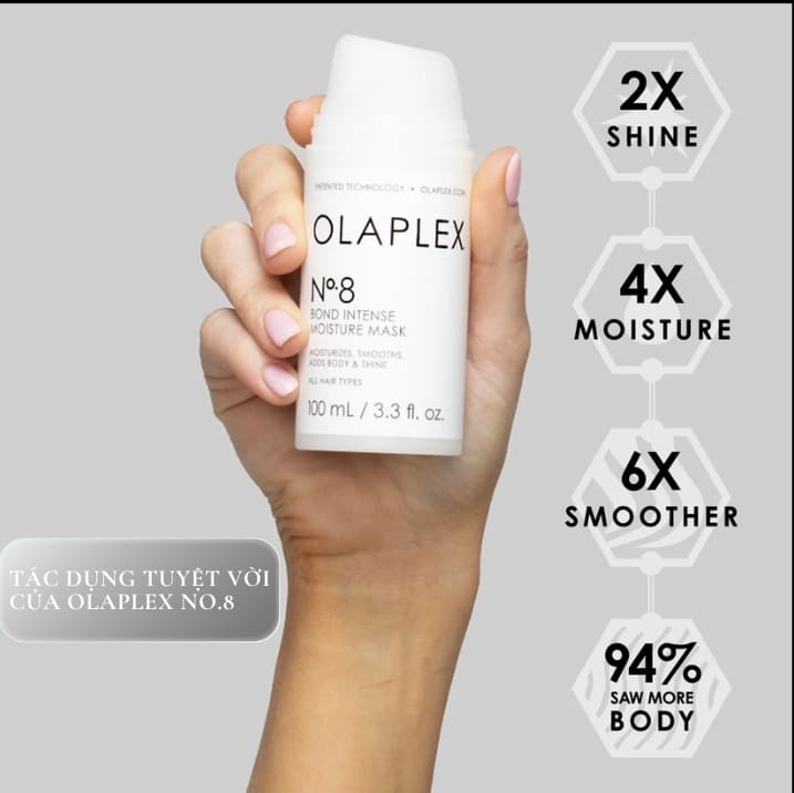 Olaplex No.8 mặt nạ dưỡng ẩm tóc tốt nhất hiện nay