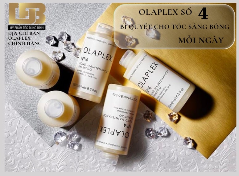 Dầu gội Olaplex số 4 bí quyết cho tóc sáng bóng mỗi ngày