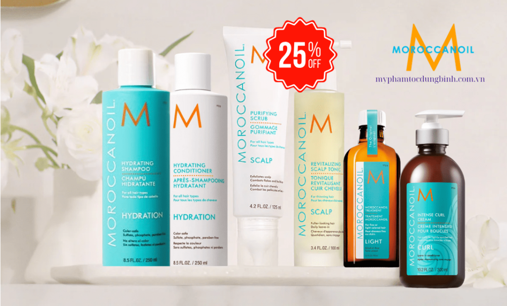 Baner Moroccanoil Mỹ Phẩm Tóc Dũng Bình